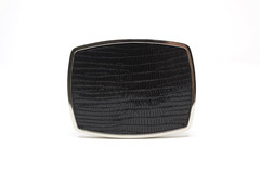 Lizard Belt Buckle, Exotic Belt Buckle, ( 1.5 ») Removable Western Buckle