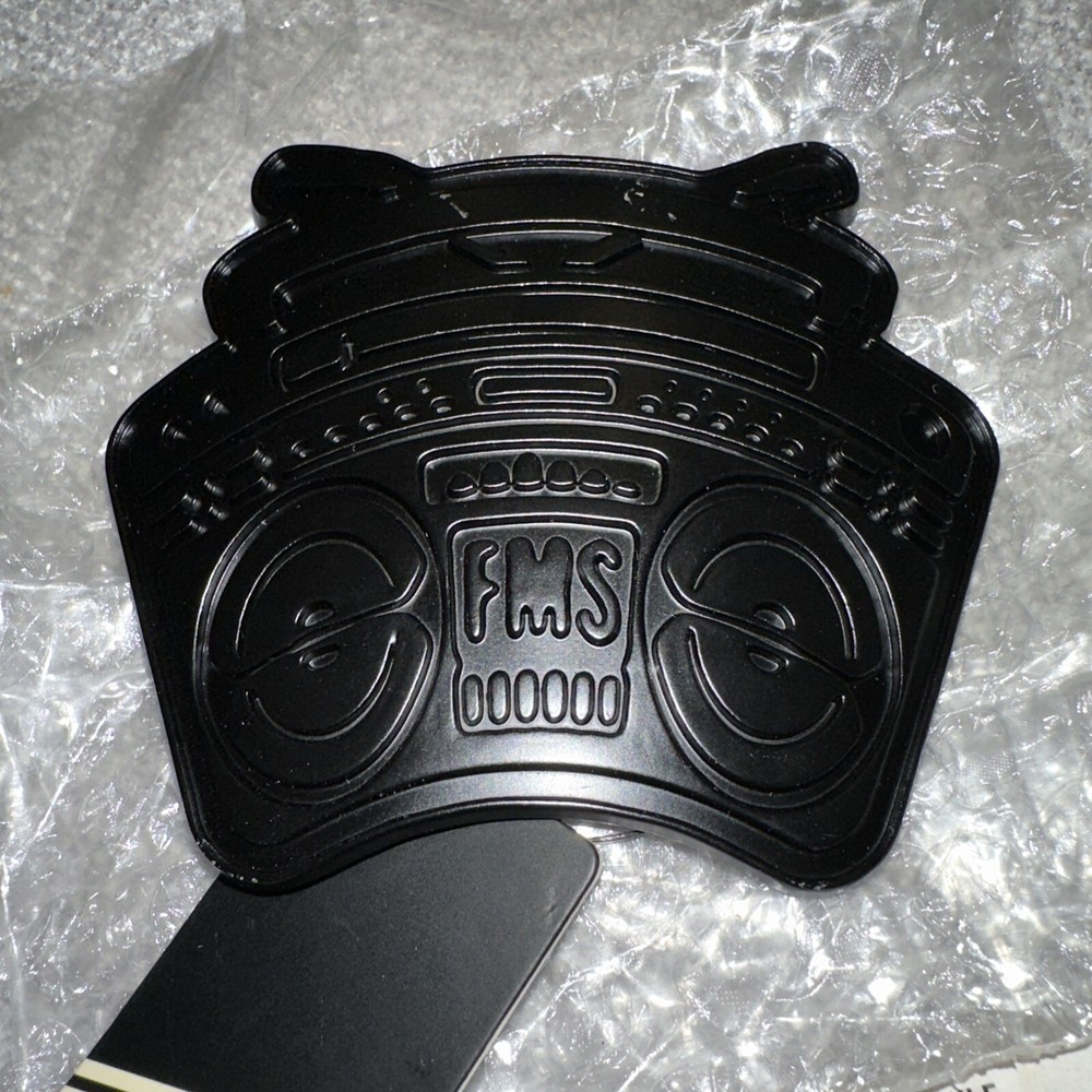 NWT Famous Stars And Straps Without My Stereo Buckle Matte Black Travis Barker