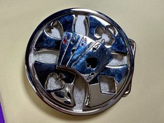 Four Aces Poker Cards Gambling Casino Silver Color Large Spinner Belt Buckle