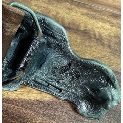 The Great American Buckle ~ Corvette ~ Buckle & leather Belt