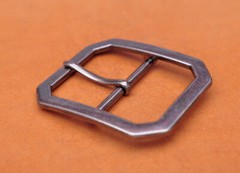 Mens Rectangle Heavy Duty Strong Retro Center Bar Pin Belt Buckle Fit 45mm Strap