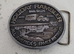 1975 Holiday Rambler Travel Trailers MPA Belt Buckle