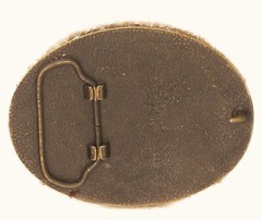 BUCKLE Real HornBack Gator Belt buckle in Black or Brown