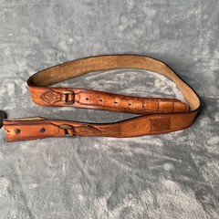 VINTAGE Texas Belt Buckle Sesquicentennial Celebration With Eagle Leather Works