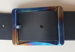 High-Quality TITAN Belt Buckle ANODIZED Belt 4cm Buckle Antiallerg