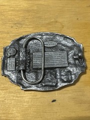Vintage 1987 Electrician Profession Belt Buckle by Siskiyou Buckle Co Z-40 USA