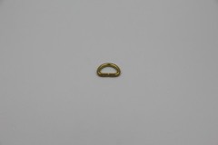 25mm D Ring Loop Strap Adjuster Buckle Solid Brass Bag Fastener Hardwares lot