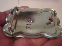 VINTAGE DANCING COUPLE DESIGN BELT BUCKLE – GW-18
