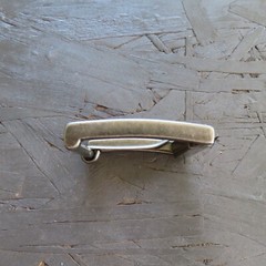 Single Prong Belt Buckle Mens Silver 1.5 Square Roller Replacement Casual Retro