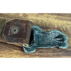 The Great American Buckle ~ Corvette ~ Buckle & leather Belt