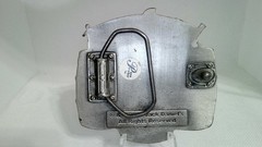 Jack Daniel&rsquo;s Silver Tone Whiskey Barrel Design Belt Buckle