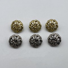 Rose Design Button Coat Sewing Buttons Clothing Button Sweater Button Rose lot
