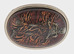 Skull Belt Buckles Skeleton Graveyard Halloween Party Costume Vintage Metal Goth