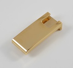 1 inch(25mm) Plate Belt Buckle(metal) (#44A) Shiny Gold Color NEW