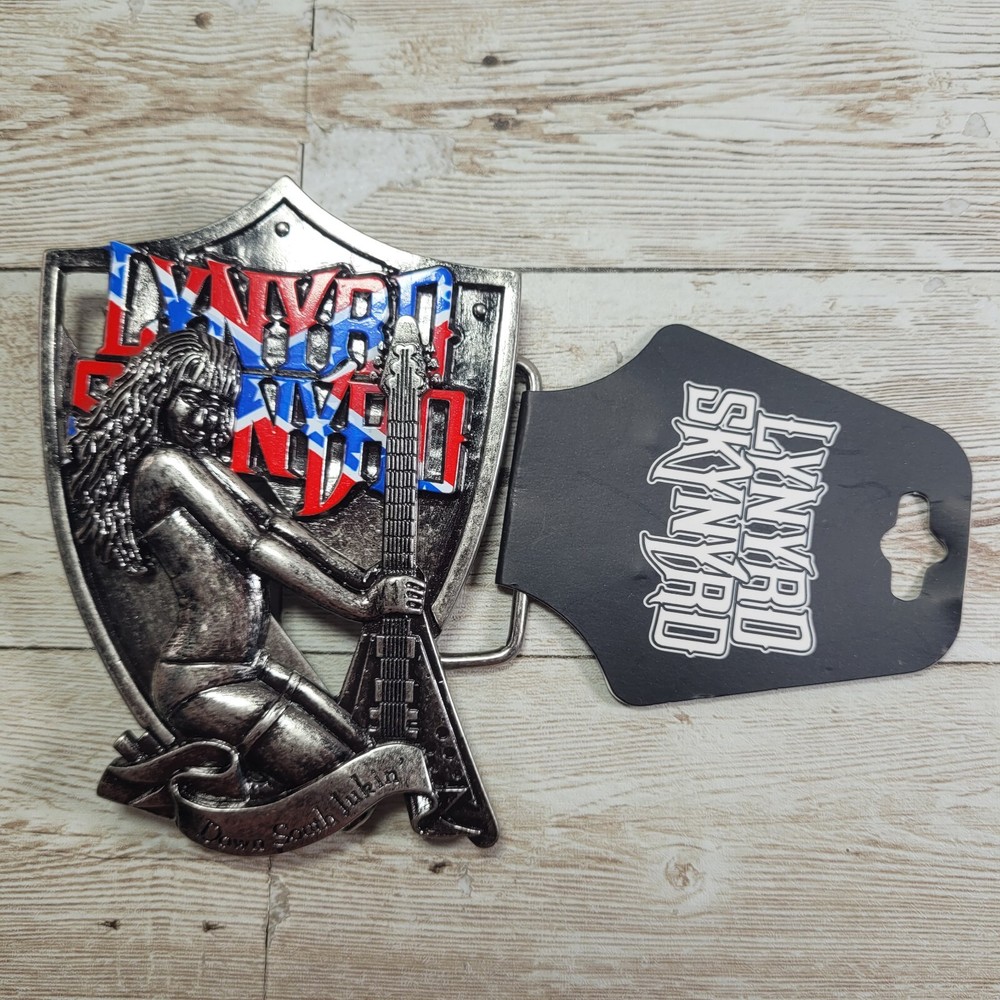 Lynyrd Skynyrd Music Band Belt Buckle Officially Licensed New Free Shipping