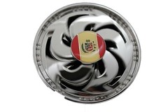 Fashion Spain Flag Belt Buckle Silver Toned Round Shape Spinner Unisex New