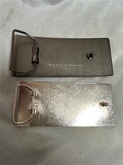 Two Nintendo Game Controller Belt Buckles
