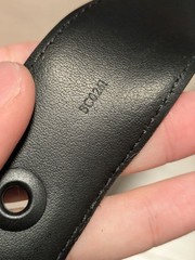 Louis Vuitton Pre-Owned Monogram Eclipse Suntulle Belt