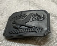 Remington Arms Co First in the Field Canadian Goose 1980 Belt Buckle Vintage