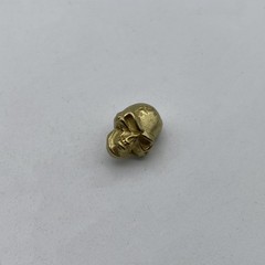 Brass Skull Sewing Button,Clothing Shank Button,Brass Sewing Button lot