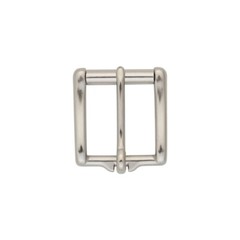 1.5&Prime; Heavy Duty Stainless Steel Hypoallergenic Roller Belt Buckle