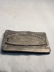 DLETA KING JUNE 1 1927- SEPT 29 1940 Belt Buckle by BILLIE BEE CREATIONS