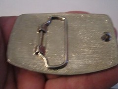 1982 WORLD&rsquo;S FAIR BELT BUCKLE – KNOXVILLE, TENNESEE – GW-17