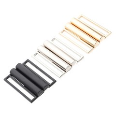 3Pcs Durable Zinc Alloy Metal Buckles with Side Release for Waist Belts DIY Use