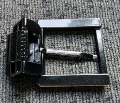 Versace Collection Italy Belt Buckle Gunmetal/Gold Metal