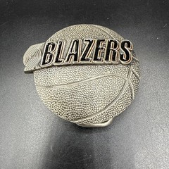Vintage 1992 Portland Trailblazers NBA Team Belt Buckle Made In The USA