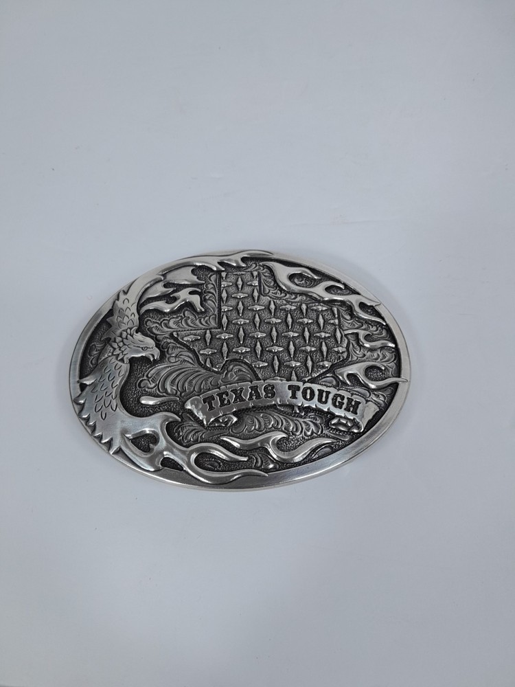NOCONA Western Oval Belt Buckle TEXAS Tough