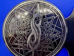 Slipknot Band All Hope is Gone Disturbed NOS 2009 Bravado Licensed Belt Buckle