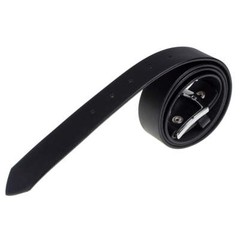 Milwaukee Leather MP7114 Men&rsquo;s Light Black Genuine Leather Belt with Interchange