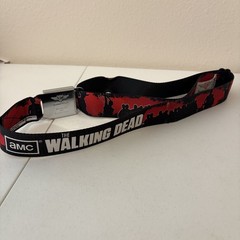 The Walking Dead Belt Adult One Size Red AMC Buckle-Down 2012