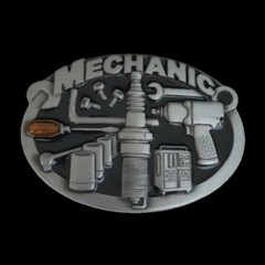 Mechanic Car Truck Garage Tools Profession Belt Buckle Buckles