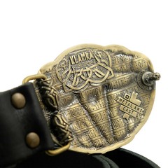 Tiwaz belt buckle, Old Norse Scandinavian Nordic Celtic Viking Pagan TYR runic