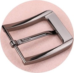 1.5 Inches (38-40 Mm) Belt Buckle Single Prong Square Replacement Buckle for Men