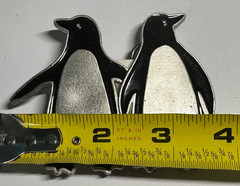 Chicago Mobtown PENGUIN Belt Buckle