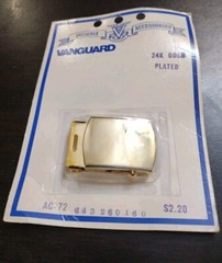 New In Pack Vintage Vanguard US Military Belt Buckle Made in USA AC-72