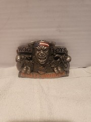 Vintage HARLEY DAVIDSON belt buckle H-411 1991 Baron USA Hog Toys Rare