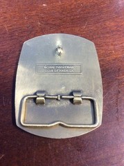 Brass Belt Buckle Handyman Club of America Belt Accessory Buckles
