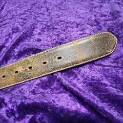 OVAL NOCONA RELIGIOUS CROSS CRYSTALS BELT & ETCHED BUCKLE 39&Prime; NICE!