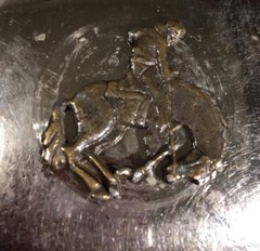 Vtg men’s belt buckle Rodeo Bucking Bronco Design