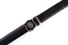 Ratchet Belt for Men Leather Dress Belts with 36/38(34-36waist), Black2082