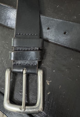 Great Land Outdoor Black Genuine Leather Belt Small / Medium 28-30&Prime;