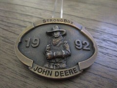 1992 John Deere Limited Edition Belt Buckle #310Q