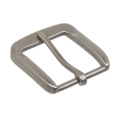 1 3/8&Prime; (35 mm) Nickel Free Single Prong Square Belt Buckle