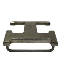 Authentic HERMES Constance H-buckle Silver-Tone Men/Women #3078