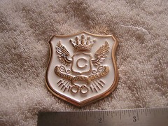 Vintage Belt Buckle Authentic Denim Chams