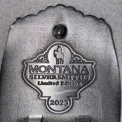 PENDLETON WHISKY Belt Buckle Montana Silversmiths LET&rsquo;ER BUCK PROMO, 2023, NEW